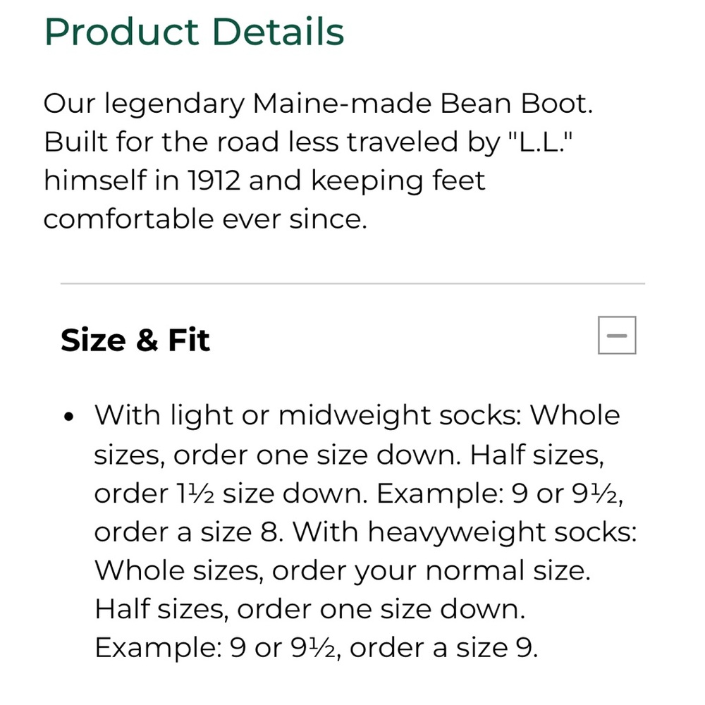 Nwob L.L. Bean, 6” Bean Boots - image 2